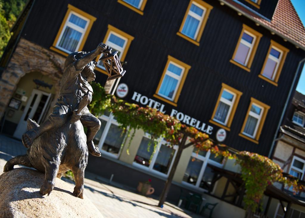 Greenline Ferienhotel Forelle Thale Exterior foto